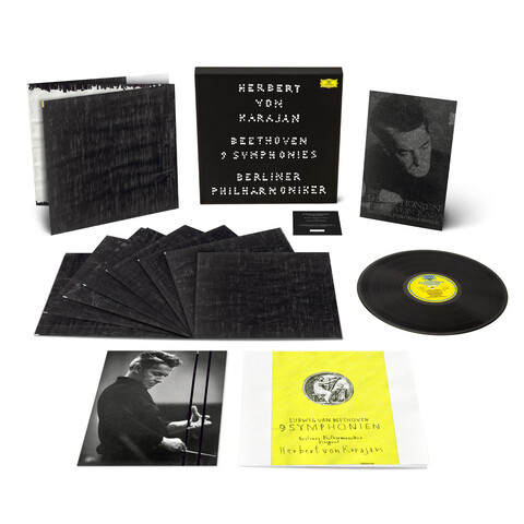 Beethoven 9 Symphonies (Superdeluxe Vinyl Art Edition) by Herbert von Karajan - Limited 8LP Box - shop now at Deutsche Grammophon store