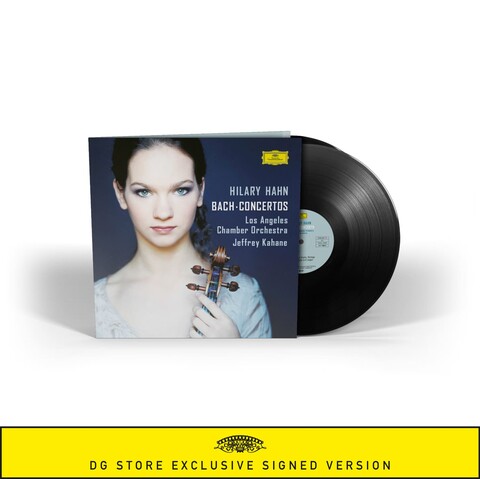 J.S. Bach: Violin Concertos by Hilary Hahn - 2 Vinyl + signed Art Card - shop now at Deutsche Grammophon store