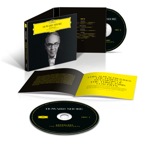 Anthology - The Paris Concerts by Howard Shore - 2CD Digipack - shop now at Deutsche Grammophon store