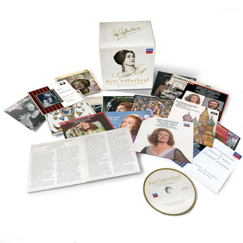 Joan Sutherland Oratorios & Recitals von Joan Sutherland - 37 CD-Box jetzt im Deutsche Grammophon Store