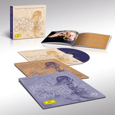 Bach: Weihnachtsoratorium von John Eliot Gardiner, Monteverdi Choir, English Baroque Soloists - 2CD + Blu-Ray jetzt im Deutsche Grammophon Store