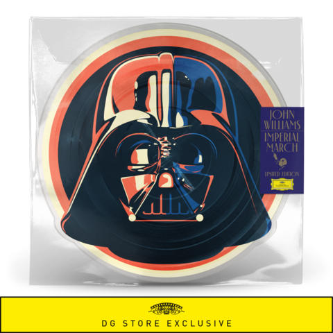 John Williams: In Concert Imperial March Shaped Picture Vinyl by John Williams - LP - Exclusive Shaped Picture Vinyl - shop now at Deutsche Grammophon store