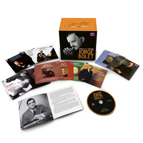 Complete Decca Recordings von Jorge Bolet - 26CD Box jetzt im Deutsche Grammophon Store