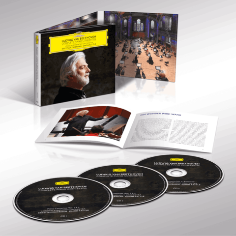 Beethoven: Complete Piano Concertos (3CD Digipack) by Krystian Zimerman - CD - shop now at Deutsche Grammophon store