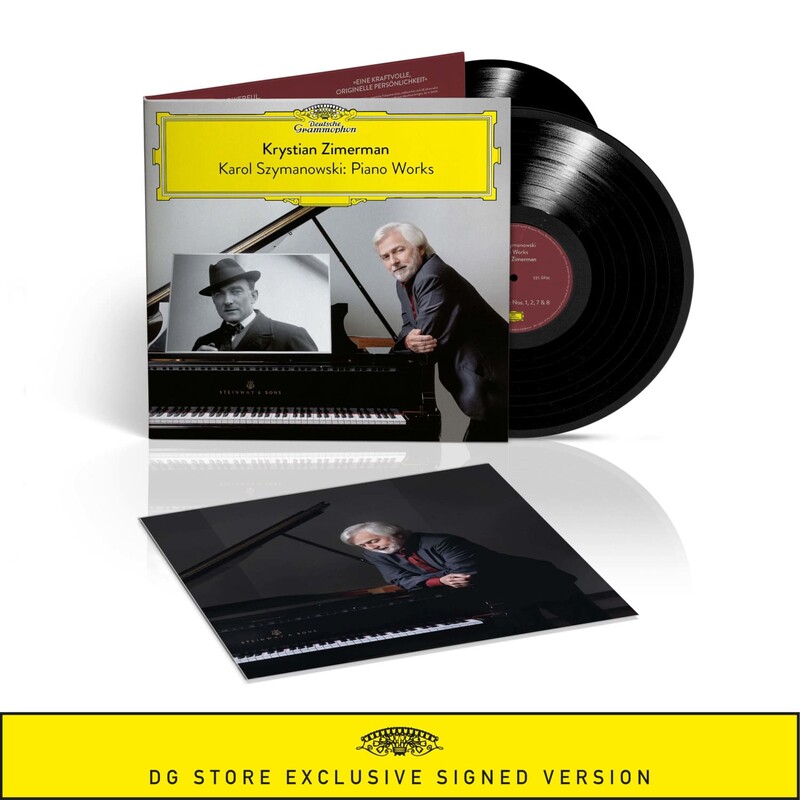 Karol Szymanowski: Piano Works by Krystian Zimerman - 2 Vinyl + signed Art Card - shop now at Deutsche Grammophon store