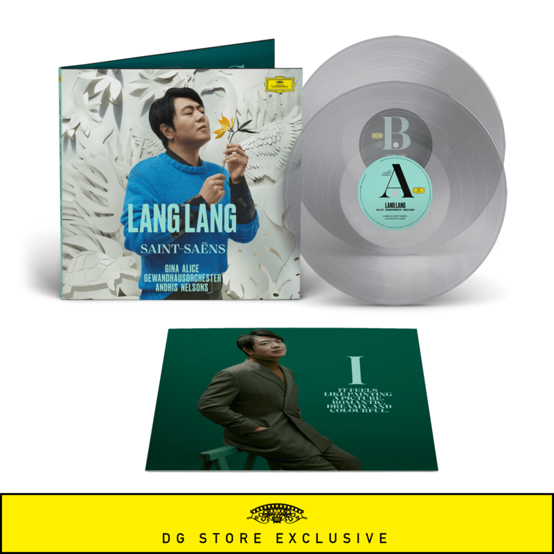 Saint-Saëns by Lang Lang - Limited Crystal Clear 2 Vinyl - shop now at Deutsche Grammophon store