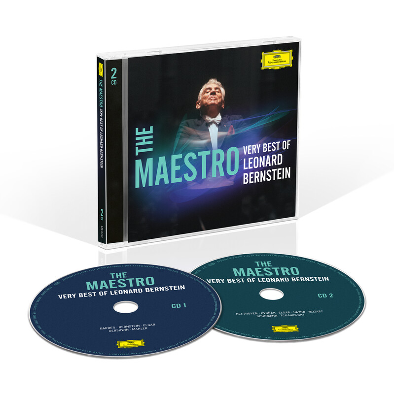 The Maestro – Very Best of Leonard Bernstein by Leonard Bernstein - 2CD - shop now at Deutsche Grammophon store