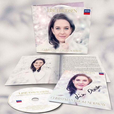 Christmas from Norway by Lise Davidsen - CD Digipack + signed Art Card - shop now at Deutsche Grammophon store