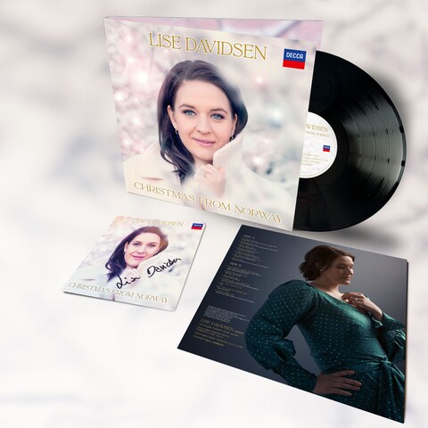 Christmas from Norway by Lise Davidsen - Vinyl  + signed Art Card - shop now at Deutsche Grammophon store