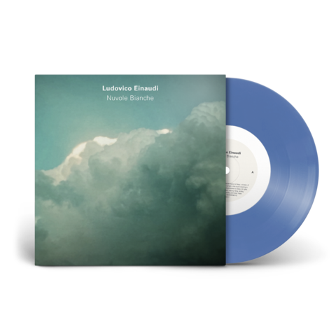 Nuvole Bianche by Ludovico Einaudi - Exclusive Blue Vinyl 7" - shop now at Deutsche Grammophon store