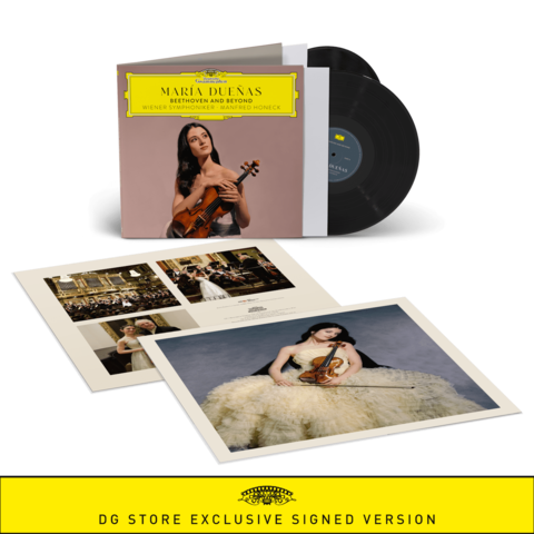 Beethoven and Beyond by María Dueñas - Limited 2 Vinyl + Signed Art Card - shop now at Deutsche Grammophon store