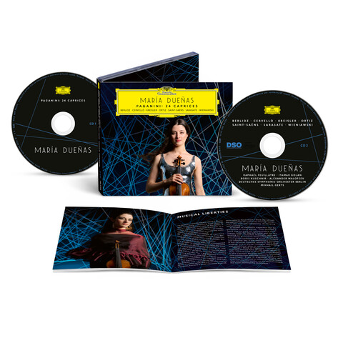 Paganini: 24 Caprices von María Dueñas - 2CD jetzt im Deutsche Grammophon Store