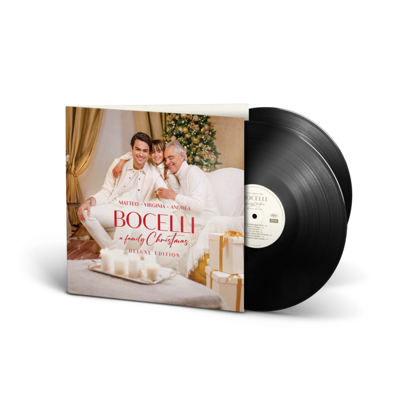 A Family Christmas by Matteo Bocelli, Andrea Bocelli, Virginia Bocelli - Vinyl - Deluxe Edition - shop now at Deutsche Grammophon store