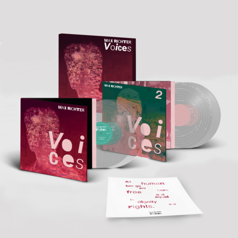 Voices 1&2 (Ltd. Clear 4LP Boxset) by Max Richter - Audio - shop now at Deutsche Grammophon store
