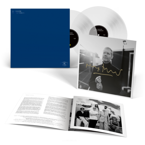 The Blue Notebooks (20 Year Edition) by Max Richter - Crystal Clear 2LP + Signed Artprint - shop now at Deutsche Grammophon store