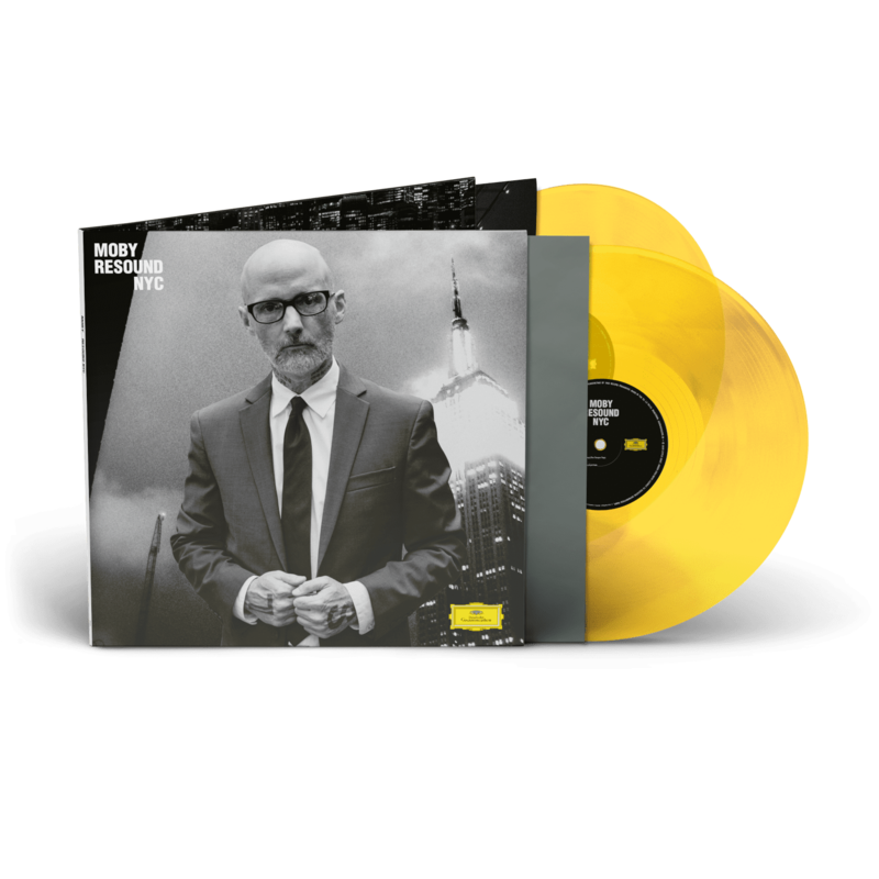 Resound NYC by Moby - Limited Sun Yellow Translucent 2 Vinyl - shop now at Deutsche Grammophon store