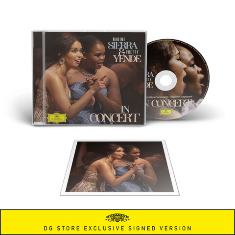Nadine Sierra & Pretty Yende in Concert by Nadine Sierra & Pretty Yende - CD + signed Art Card - shop now at Deutsche Grammophon store