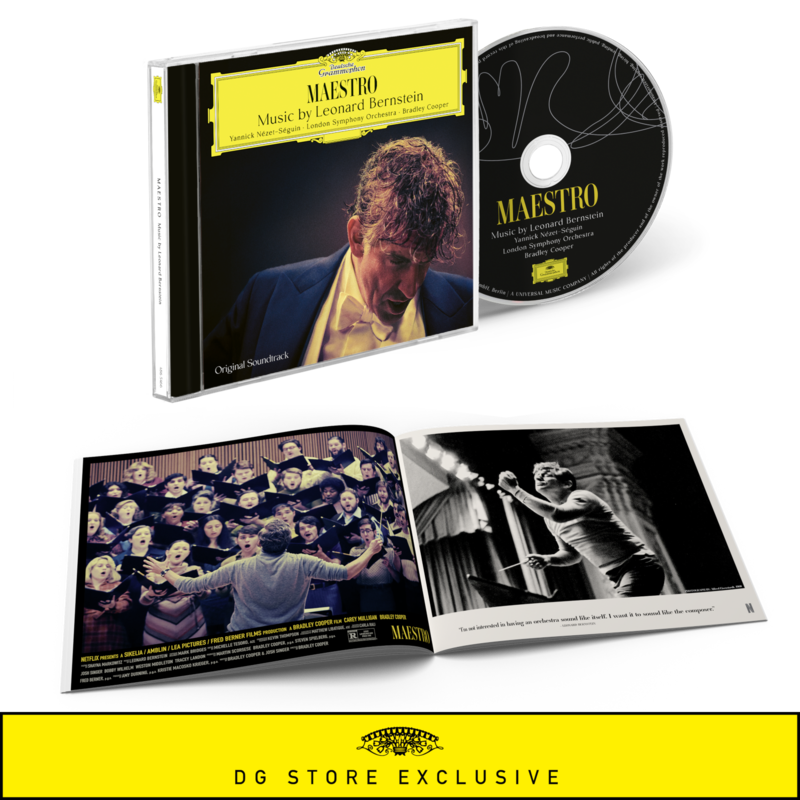 Maestro: Music by Leonard Bernstein (OST) by Yannick-Nézet-Séguin, Bradley Cooper, London Symphony Orchestra - CD + limited photobook - shop now at Deutsche Grammophon store