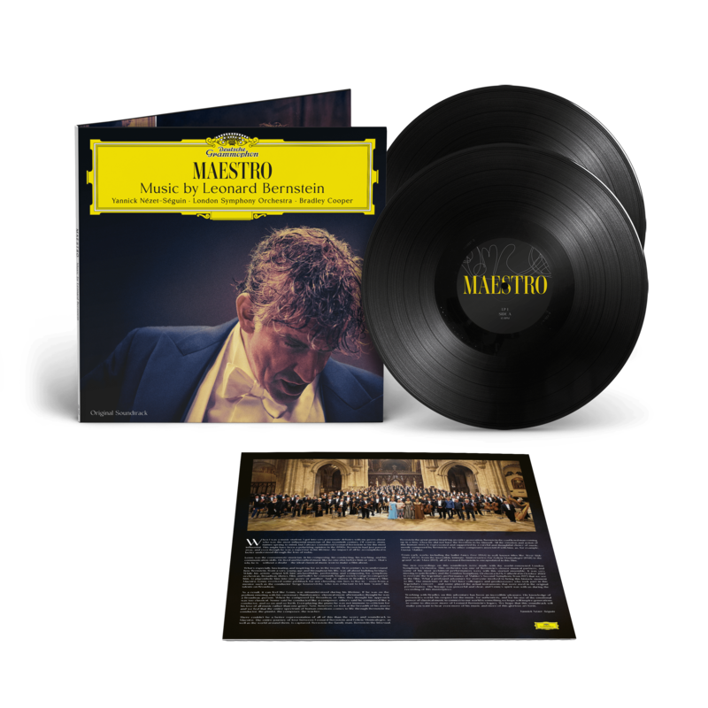 Maestro: Music by Leonard Bernstein (OST) by Yannick-Nézet-Séguin, Bradley Cooper, London Symphony Orchestra - 2 Vinyl - shop now at Deutsche Grammophon store