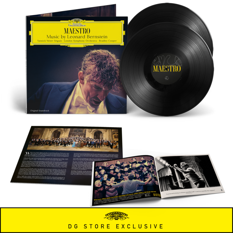 Maestro: Music by Leonard Bernstein (OST) by Yannick-Nézet-Séguin, Bradley Cooper, London Symphony Orchestra - 2 Vinyl + limited photobook - shop now at Deutsche Grammophon store