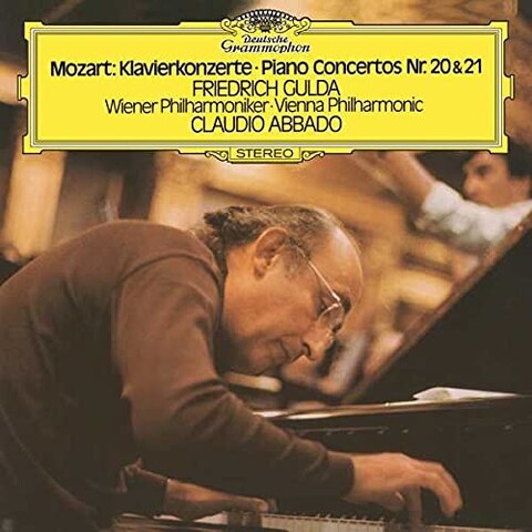 Mozart: Klaviekonzerte Nr. 20 + 21 by Friedrich Gulda, Claudio Abbado & Wiener Philharmoniker - LP - shop now at Deutsche Grammophon store