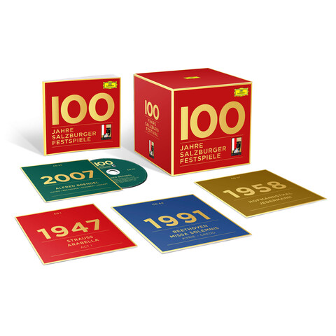 100 Jahre Salzburger Festspiele (Ltd. Boxset) by Böhm, Karajan, Bernstein - Boxset - shop now at Deutsche Grammophon store