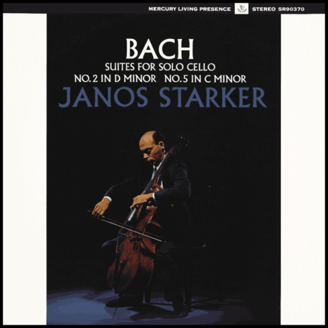Bach Suites 2 & 5 by János Starker - Mercury Living Presence Half Speed LP - shop now at Deutsche Grammophon store