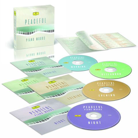 Peaceful Piano Moods by Various Artists - 4CD Boxset - shop now at Deutsche Grammophon store