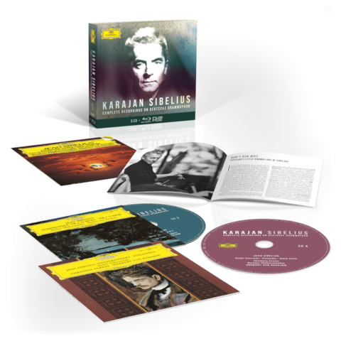 Karajan Sibelius: Complete Recordings On Deutsche Grammophon (5CD Box) by Herbert von Karajan & Die Berliner Philharmoniker - Bundle - shop now at Deutsche Grammophon store