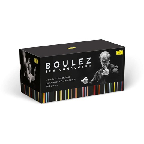 Boulez, The Conductor: Complete Recordings On DG And Decca by Pierre Boulez - Boxset (84 CD´s + 4 BluRay) - shop now at Deutsche Grammophon store