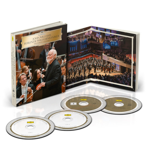 The Berlin Concert von John Williams / Berliner Philharmoniker - Ltd Digipack 2CD + 2 BluRay jetzt im Deutsche Grammophon Store