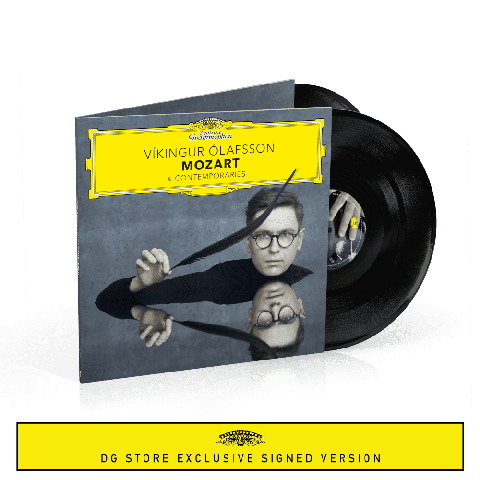 Mozart & Contemporaries von Víkingur Ólafsson - 2LP + Signierte Art Card jetzt im Deutsche Grammophon Store