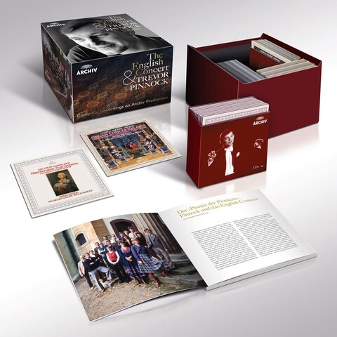 Complete Recordings on Archiv Produktion by Trevor Pinnock & The English Concert - Limited Boxset (99 CD & 1 DVD) - shop now at Deutsche Grammophon store