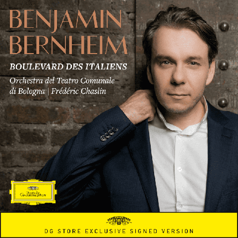 Boulevard des Italiens by Benjamin Bernheim - CD + Signed Art Card - shop now at Deutsche Grammophon store
