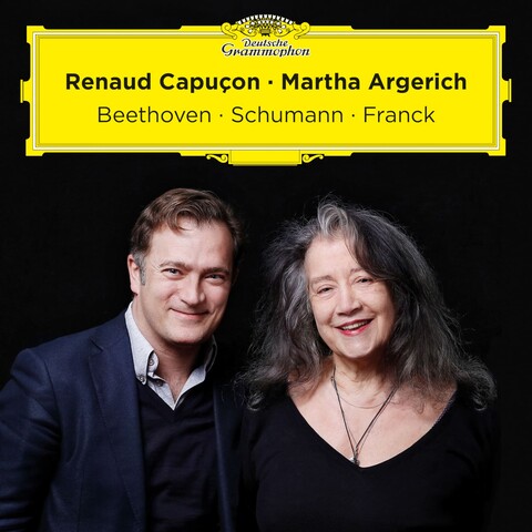 Beethoven – Schumann – Franck by Renaud Capuçon, Martha Argerich - CD - shop now at Deutsche Grammophon store