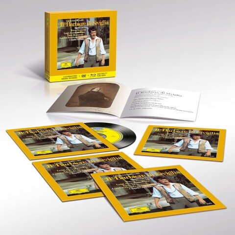 Gioachino Rossini - Il Barbiere Di Siviglia by Claudio Abbado & London Symphony Orchestra - 2CD + DVD + BluRay Audio Disc - shop now at Deutsche Grammophon store