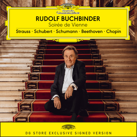 Soirée de Vienne von Rudolf Buchbinder - CD + Signierte Art Card jetzt im Deutsche Grammophon Store