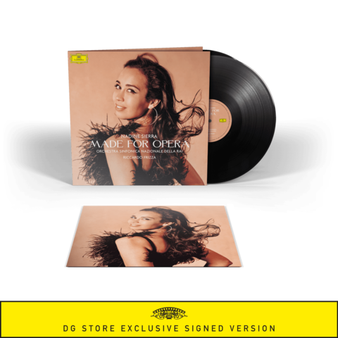 Made for Opera by Nadine Sierra - Limited 2 Vinyl + Signed Art Card - shop now at Deutsche Grammophon store