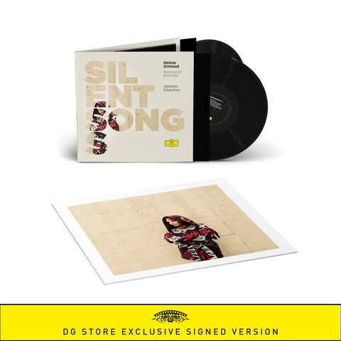 Silvestrov: Silent Songs by Hélène Grimaud & Konstantin Krimmel - 2 Vinyl + Signed Art Card - shop now at Deutsche Grammophon store