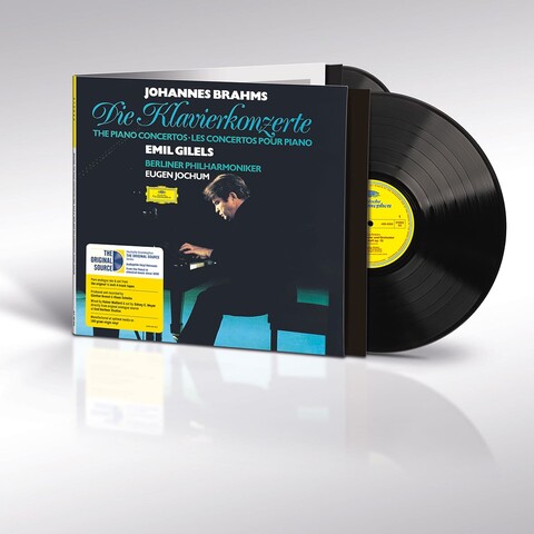 Brahms: Piano Concertos No. 1 & 2 by Emil Gilels, Eugen Jochum, Berliner Philharmoniker - Original Source 2 Vinyl - shop now at Deutsche Grammophon store