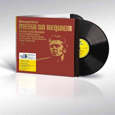 Verdi: Messa da Requiem von Herbert von Karajan & Die Berliner Philharmoniker - Original Source 2 Vinyl jetzt im Deutsche Grammophon Store