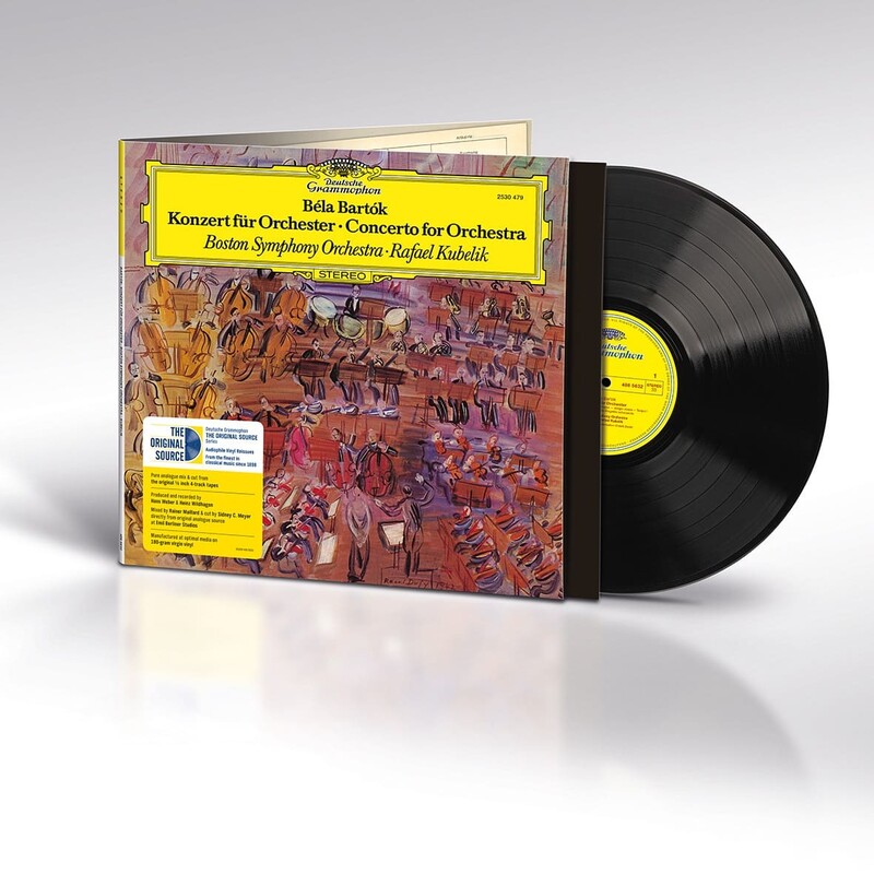 Bartók: Concerto for Orchestra (Original Source) by Rafael Kubelik & Boston Symphony Orchestra - Vinyl - shop now at Deutsche Grammophon store