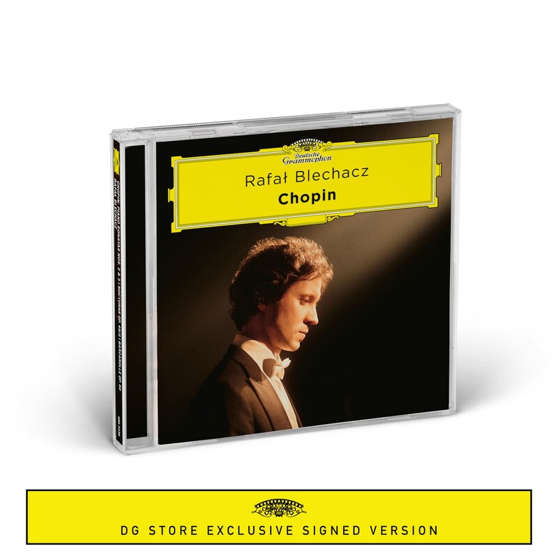 Chopin von Rafał Blechacz - CD + Signiertes Booklet jetzt im Deutsche Grammophon Store