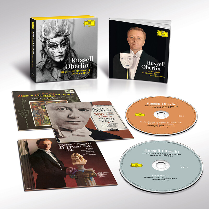 Russel Oberlin: Complete Recordings on American Decca by Russel Oberlin, Greenberg, New York Pro Musica - Boxset (9 CDs) - shop now at Deutsche Grammophon store