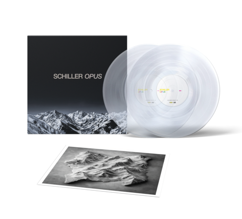 Opus by Schiller - Limitierte Kristallkare 2LP + Handsignierter Artprint - shop now at Deutsche Grammophon store