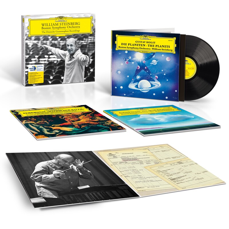 Steinberg & BSO: The DG Recordings von William Steinberg & Boston Symphony Orchestra - Original Source 3LP Vinyl-Box jetzt im Deutsche Grammophon Store