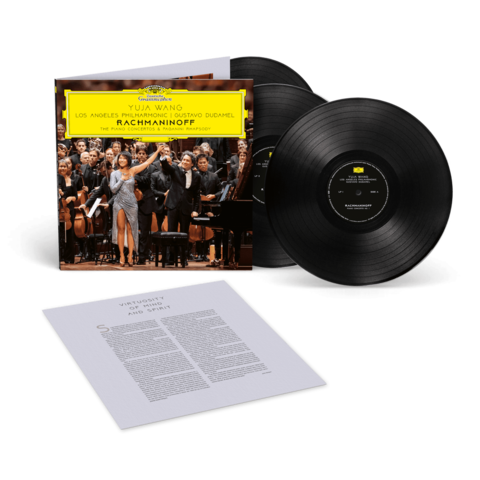 The Piano Concertos & Paganini Rhapsody by Yuja Wang, Gustavo Dudamel, Los Angeles Philharmonic - 3 Vinyl - shop now at Deutsche Grammophon store