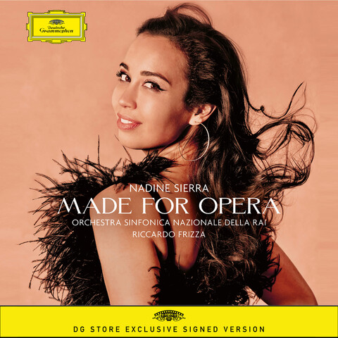 Made For Opera von Nadine Sierra - CD + Signierte Karte jetzt im Deutsche Grammophon Store