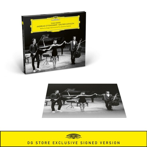 Works by Rachmaninoff & Brahms von Yuja Wang, Andreas Ottensamer, Gautier Capuçon - CD + Signierte Art Card jetzt im Deutsche Grammophon Store