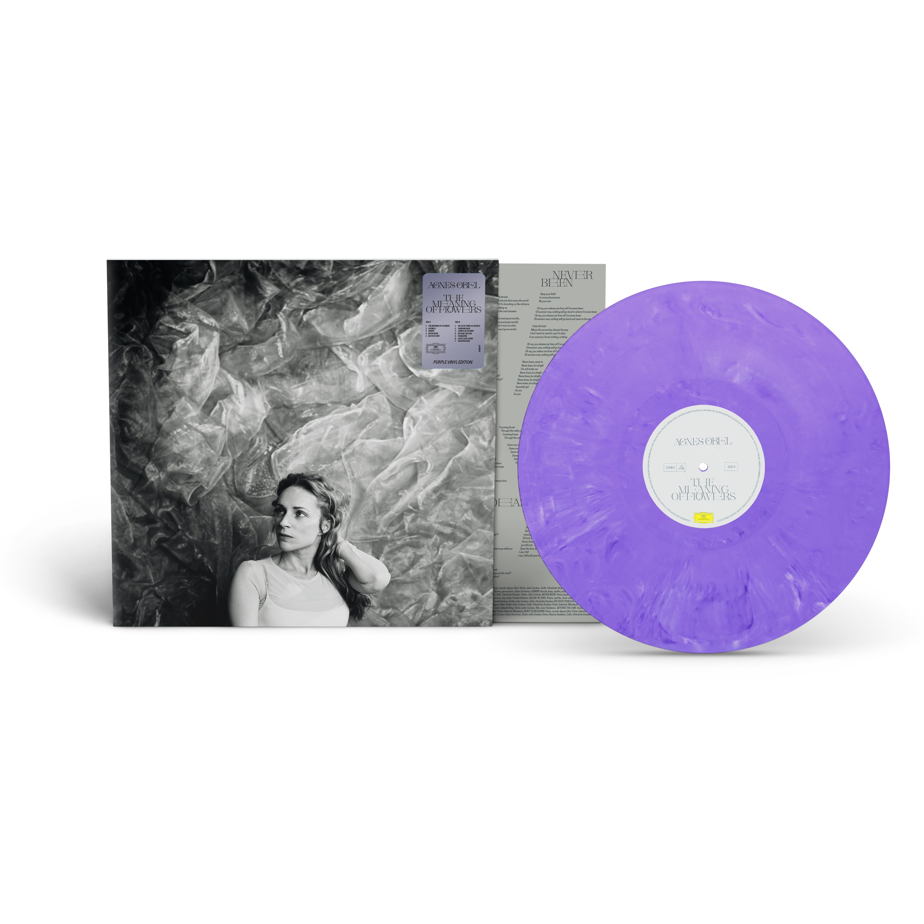 Agnes Obel The Meaning of Flowers Purple Marbled Vinyl Edition 457051